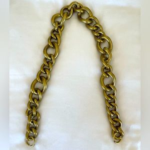 Never used gold tone metal purse chain from Zara.